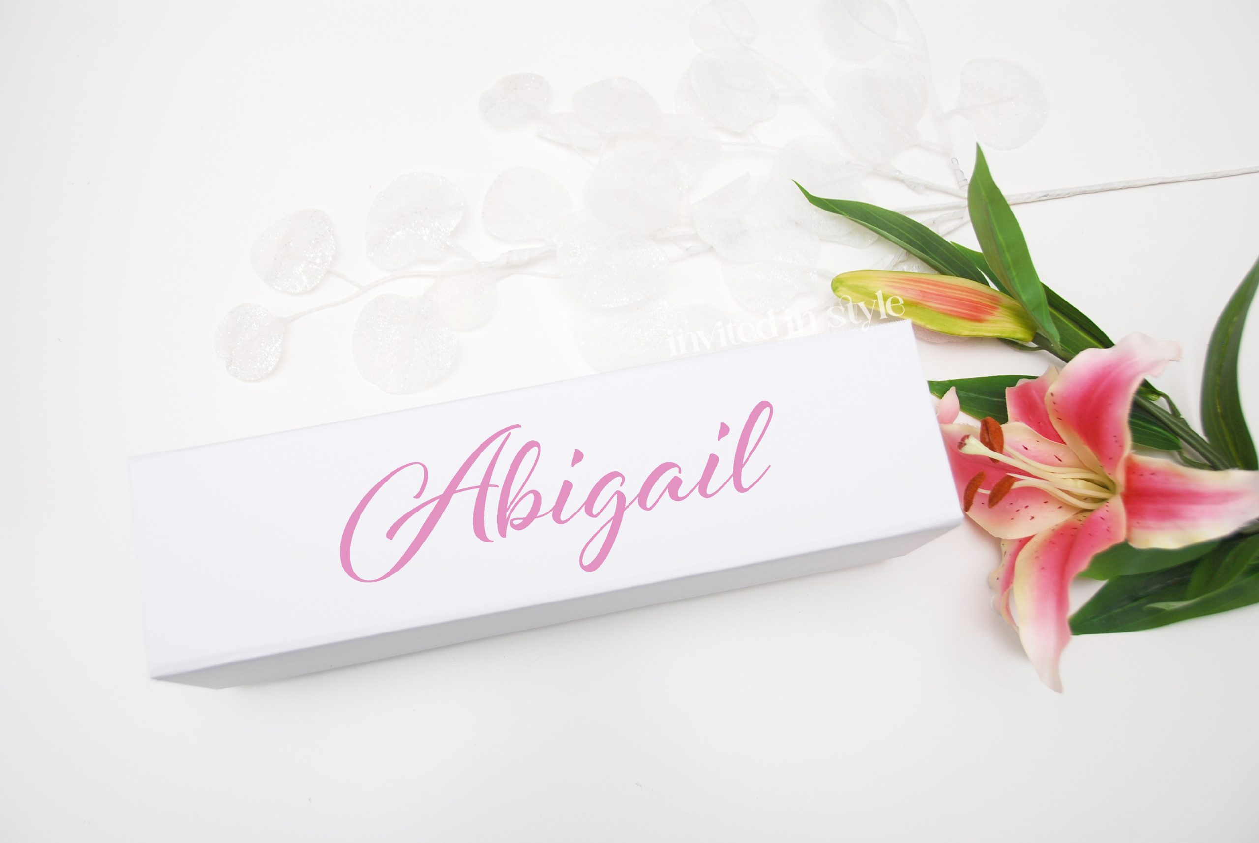 Single, magnetic lid keepsake box - Image 4